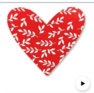 Metal Heart Decor